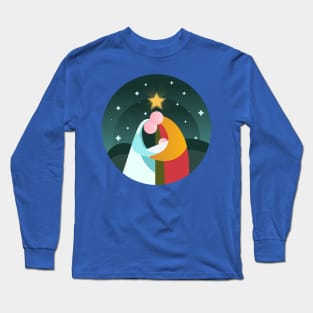 Nativity Abstract Long Sleeve T-Shirt